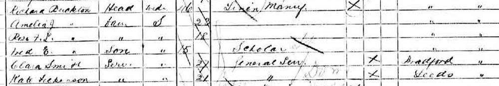 1891 census buckton