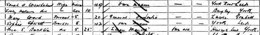 1901 census buckton#
